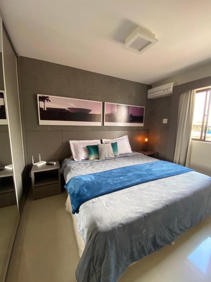 Flat Decoracao Nautica C/Vista Lago Paranoa Brasília Eksteriør bilde